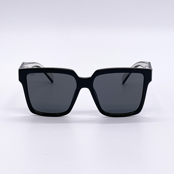 LNEW PRADA PR24ZS 1AB5S0 WOMEN’S SUNGLASSES PRADA PR 24ZS BLACK WHITE SPR 24Z - Picture 3 of 14